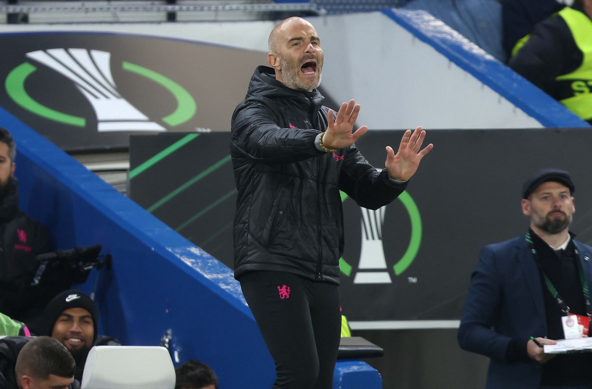 Chelsea manager Enzo Maresca
